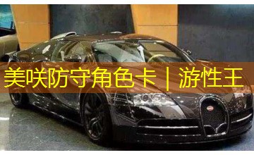 美咲防守角色卡｜游性王