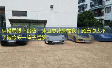 男模屁眼不设防：冰山总裁来操我｜顾言说大不了被冷冻一阵子后续